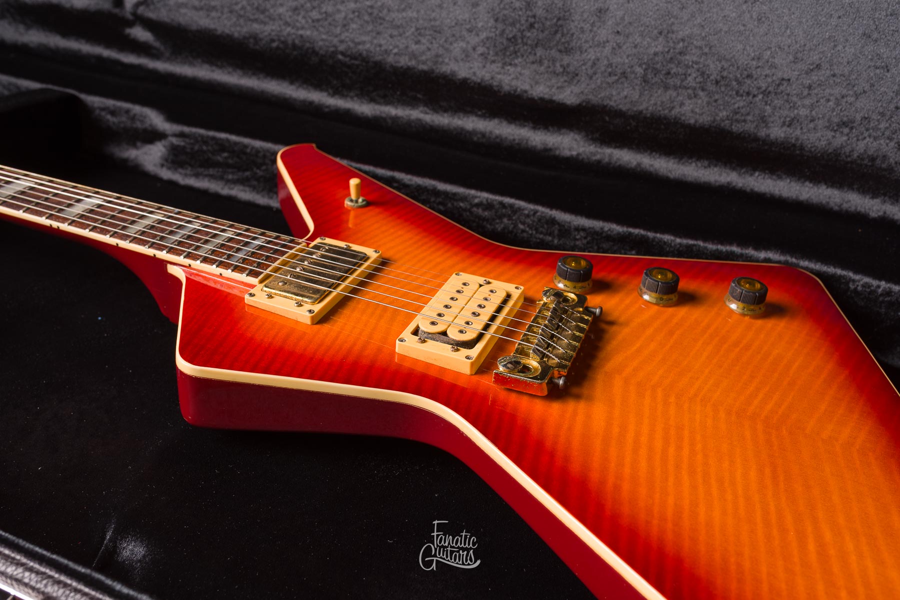 Ibanez X Series Destroyer DT500 - Cherry Sunburst #G830467 Second Hand