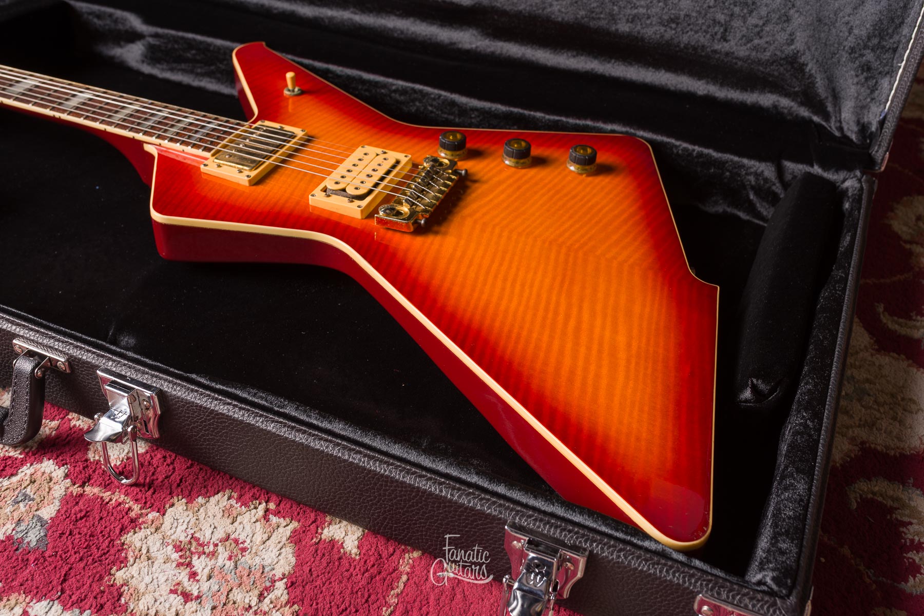 Ibanez X Series Destroyer DT500 - Cherry Sunburst #G830467 Second Hand