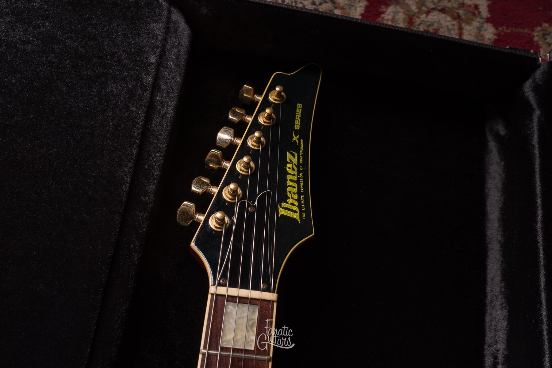 Ibanez X Series Destroyer DT500 - Cherry Sunburst #G830467 Second Hand