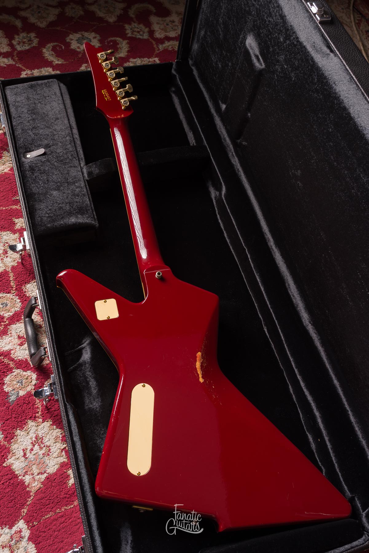 Ibanez X Series Destroyer DT500 - Cherry Sunburst #G830467 Second Hand
