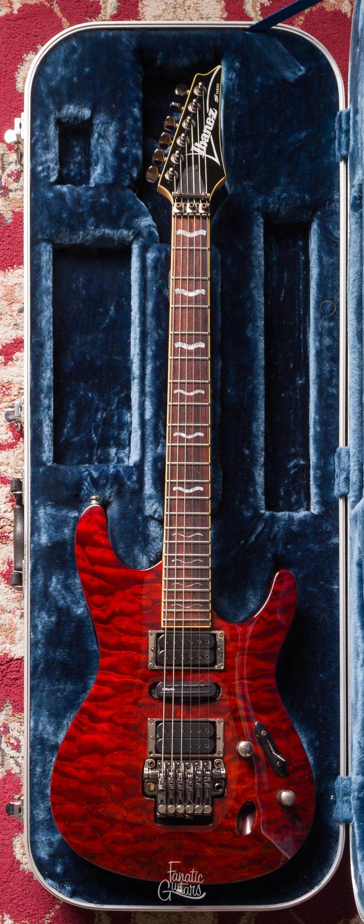 Ibanez S-Series S470DXQM - Charcoal Brown #CP05075221 Second Hand