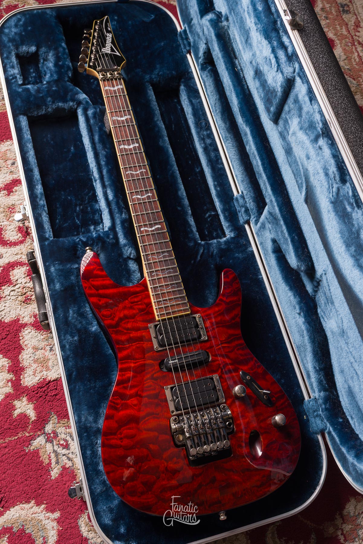 Ibanez S-Series S470DXQM - Charcoal Brown #CP05075221 Second Hand