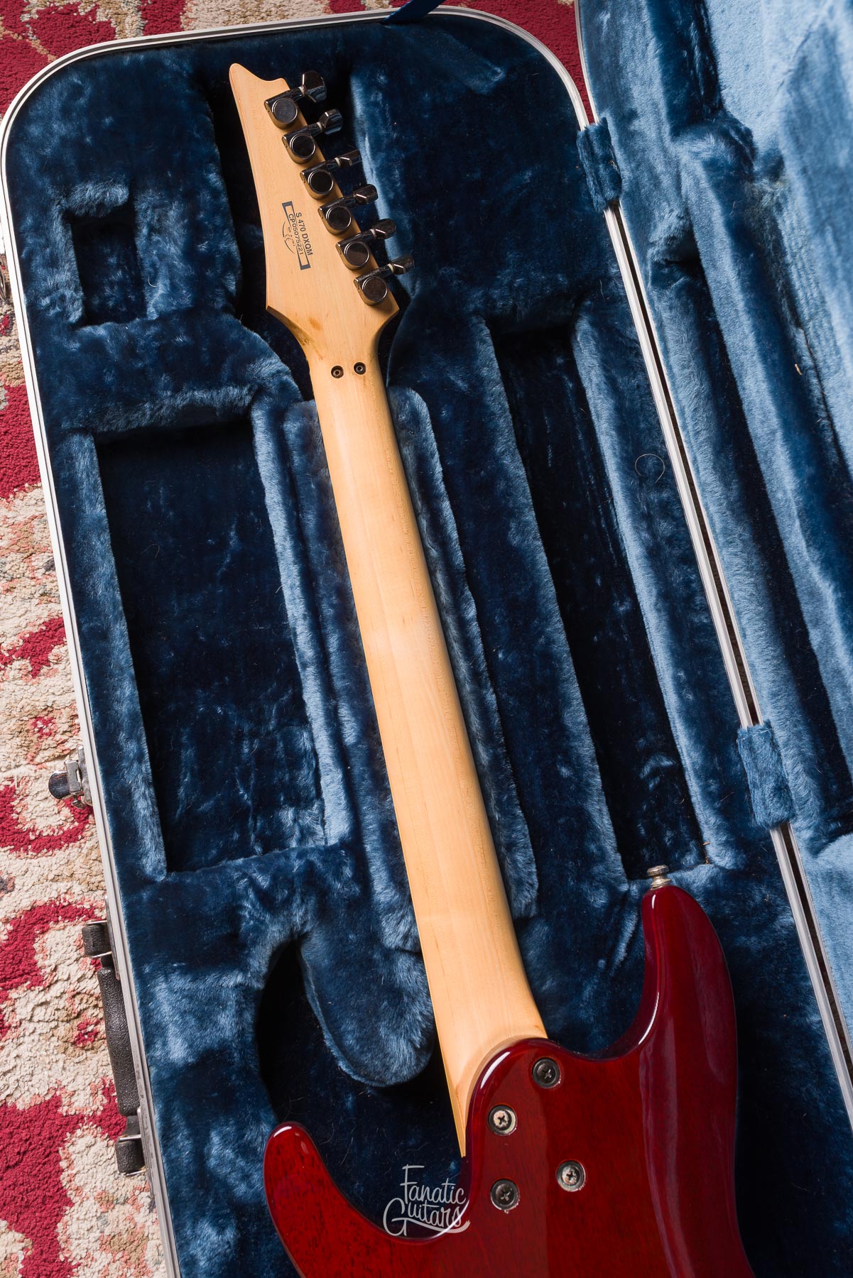 Ibanez S-Series S470DXQM - Charcoal Brown #CP05075221 Second Hand