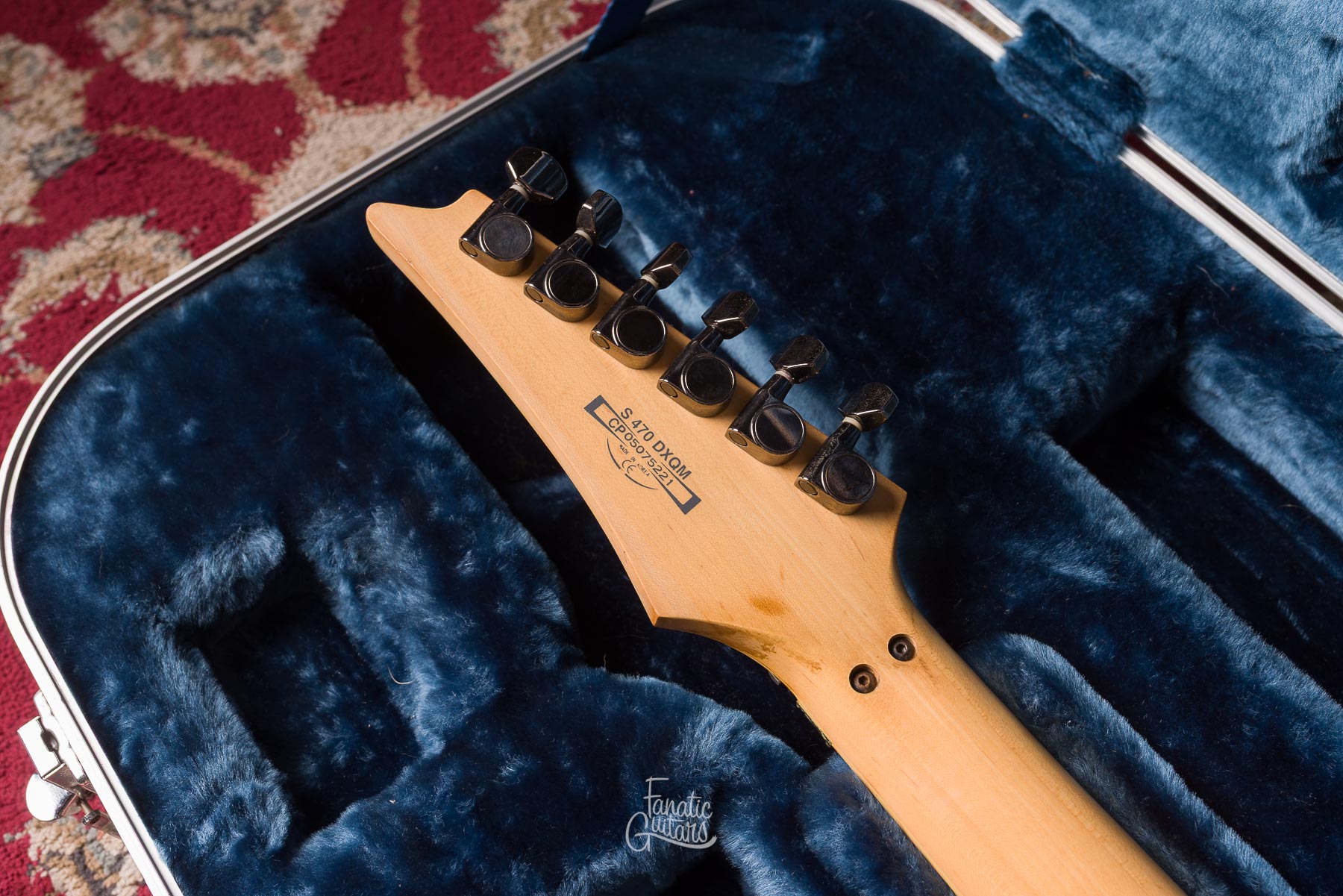 Ibanez S-Series S470DXQM - Charcoal Brown #CP05075221 Second Hand
