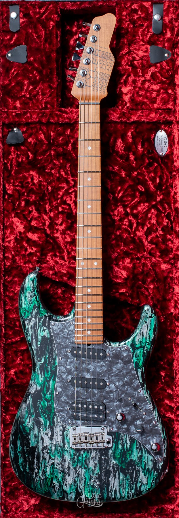 James Tyler Studio Elite HD - Black & Green Shmear #23554 B-Stock