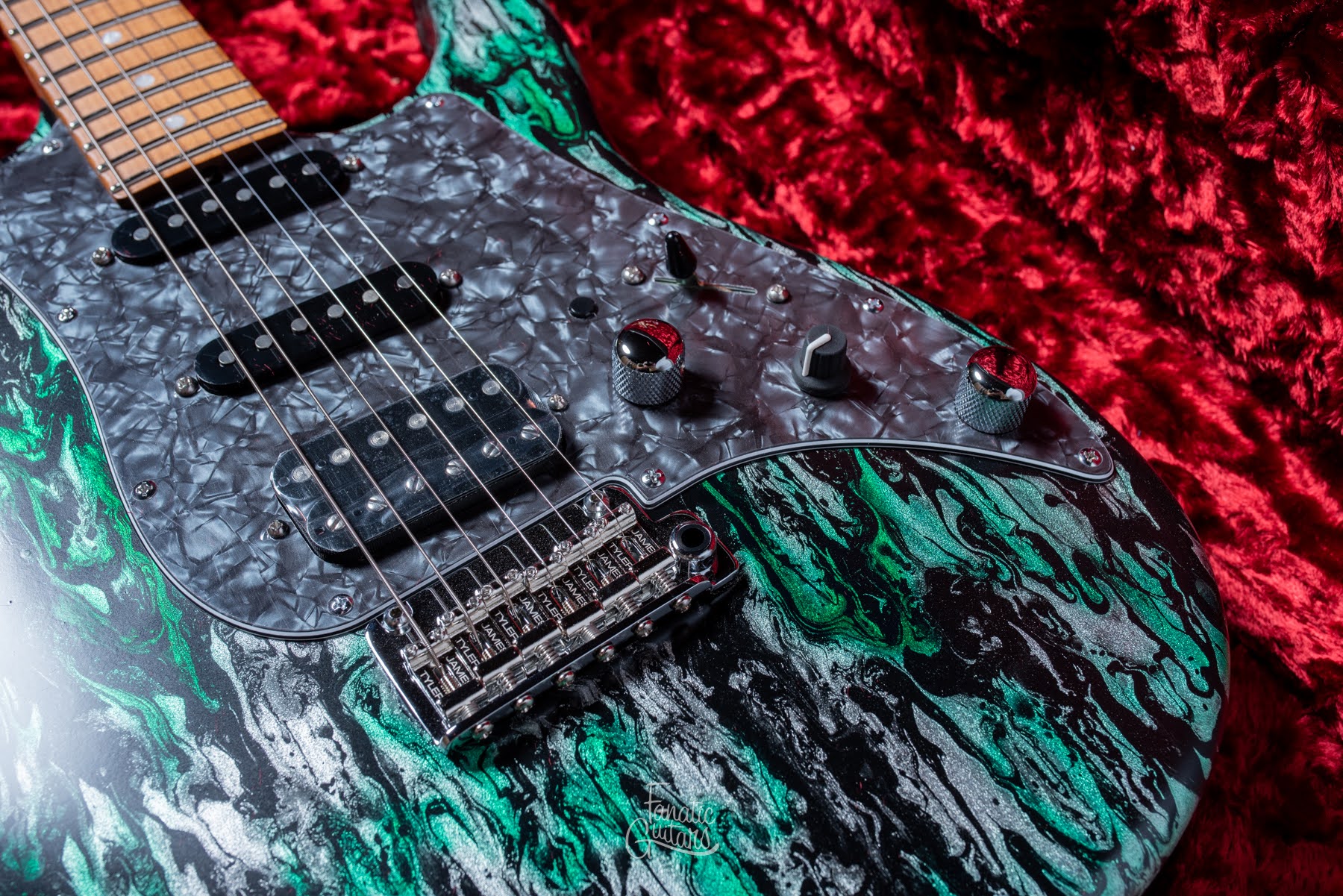 James Tyler Studio Elite HD - Black & Green Shmear #23554 B-Stock