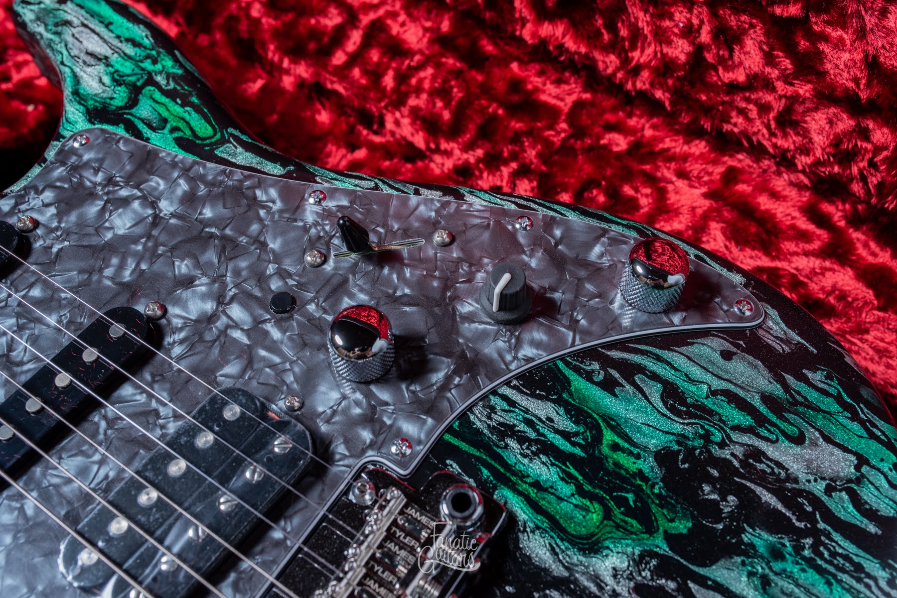 James Tyler Studio Elite HD - Black & Green Shmear #23554 B-Stock