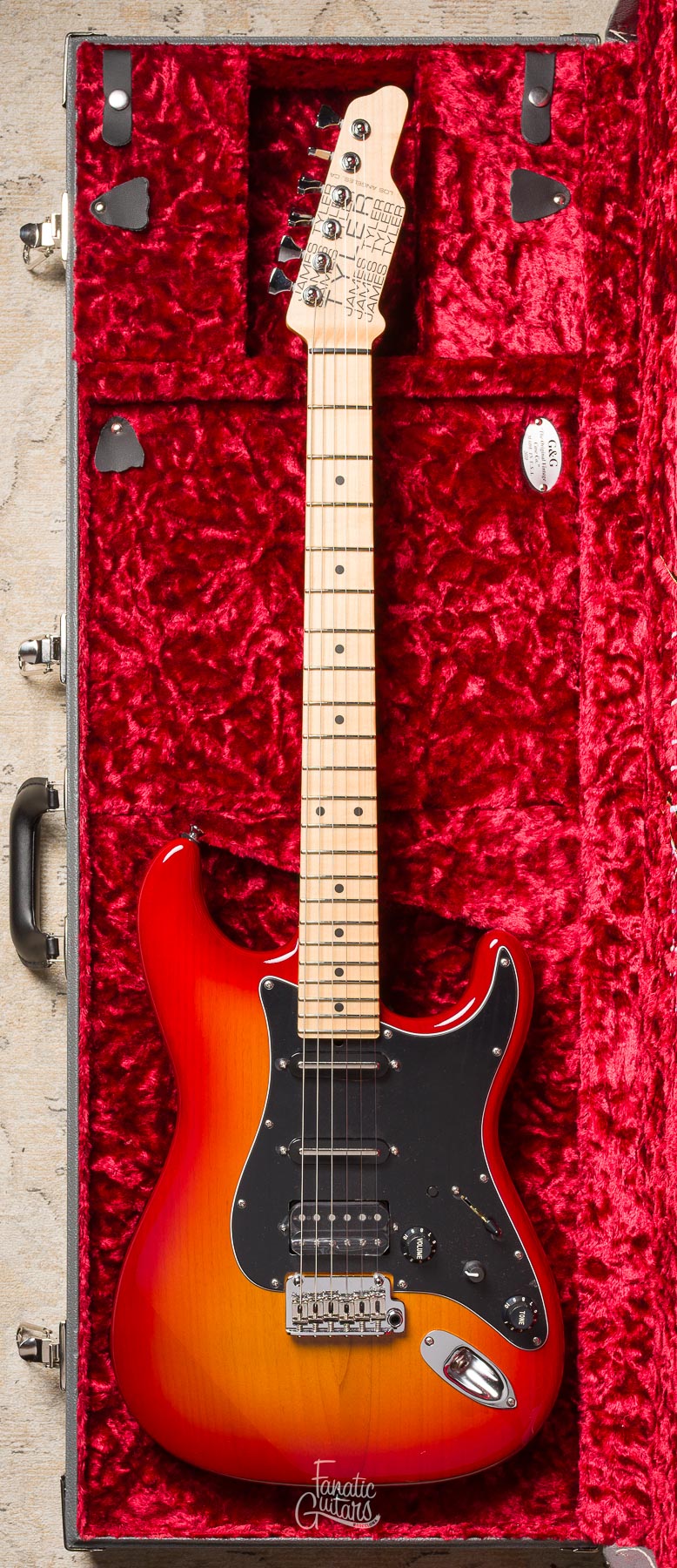 James Tyler L.A. Studio Classic - Cherry Sunburst #25319