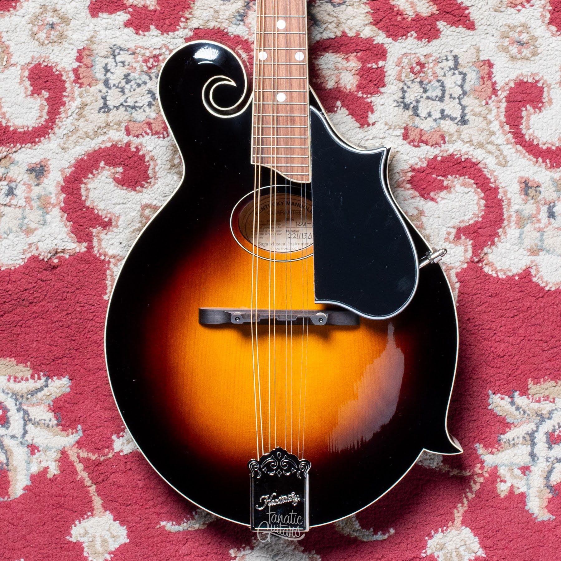 Kentucky KM-670 Standard Oval Hole F-Model – Vintage Sunburst #22111360 Second Hand