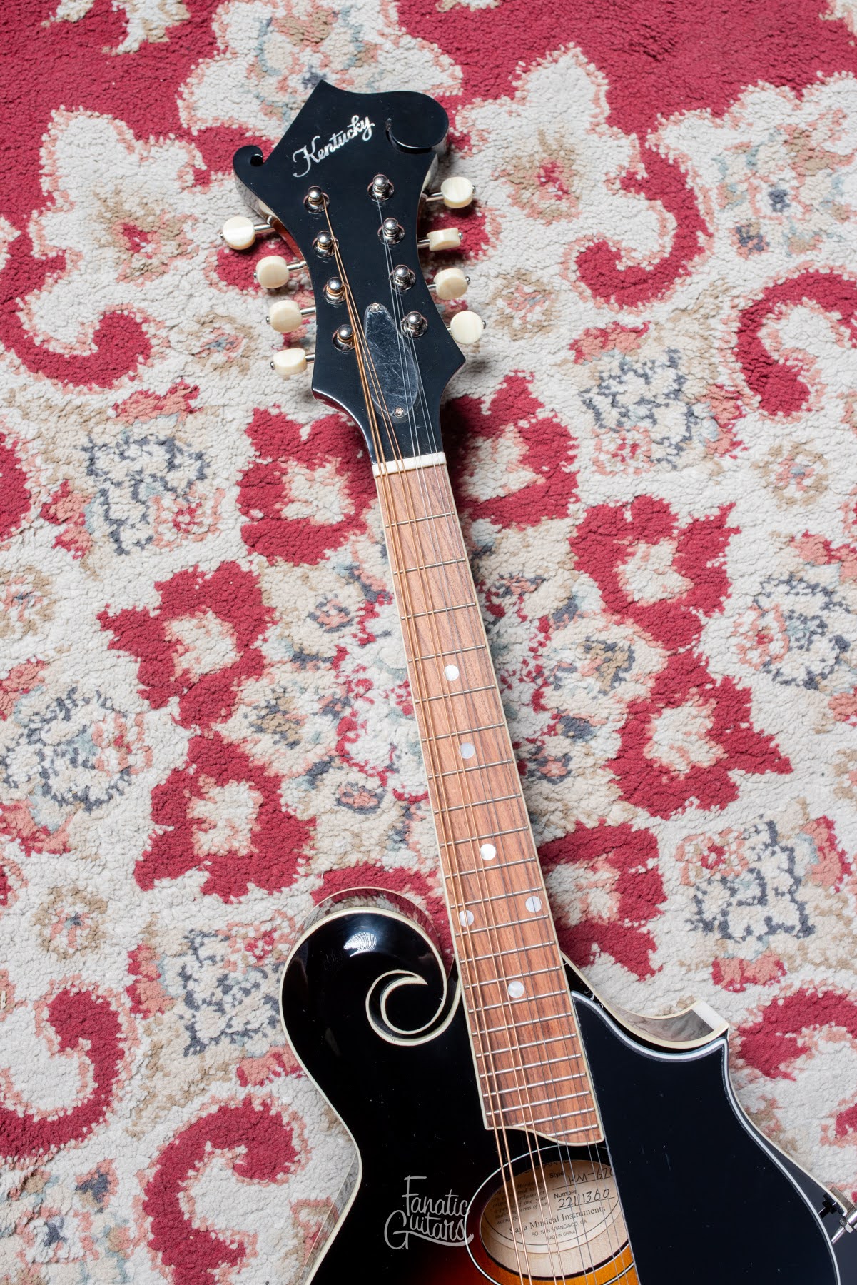 Kentucky KM-670 Standard Oval Hole F-Model – Vintage Sunburst #22111360 Second Hand