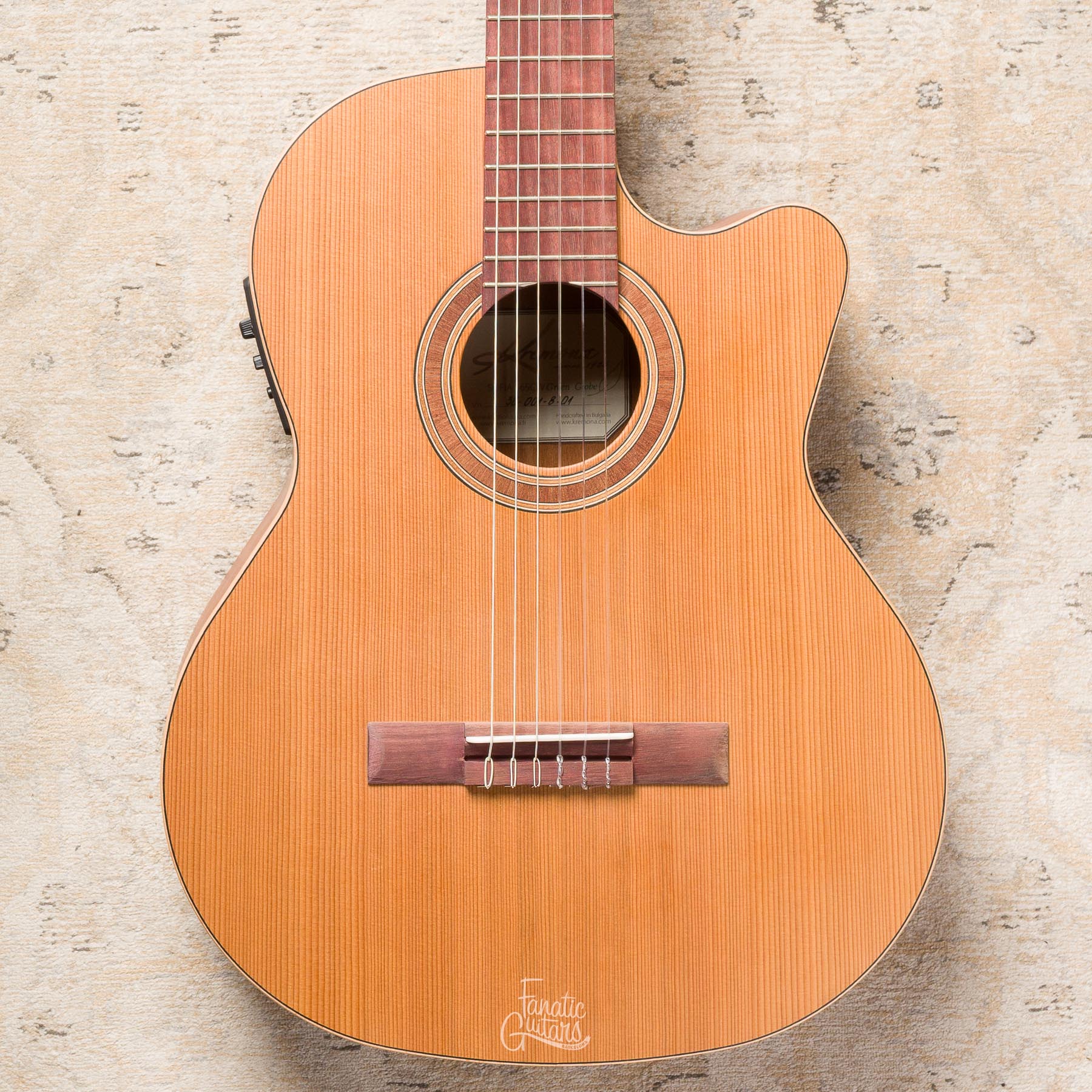 Kremona Sofia S65CW Green Globe Classical Guitar w/ Preamp