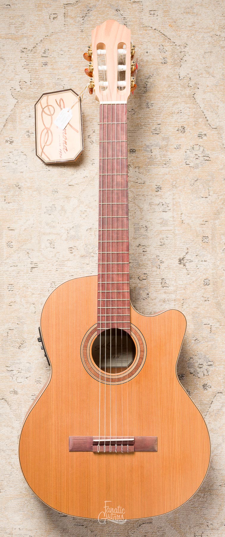 Kremona Sofia S65CW Green Globe Classical Guitar w/ Preamp