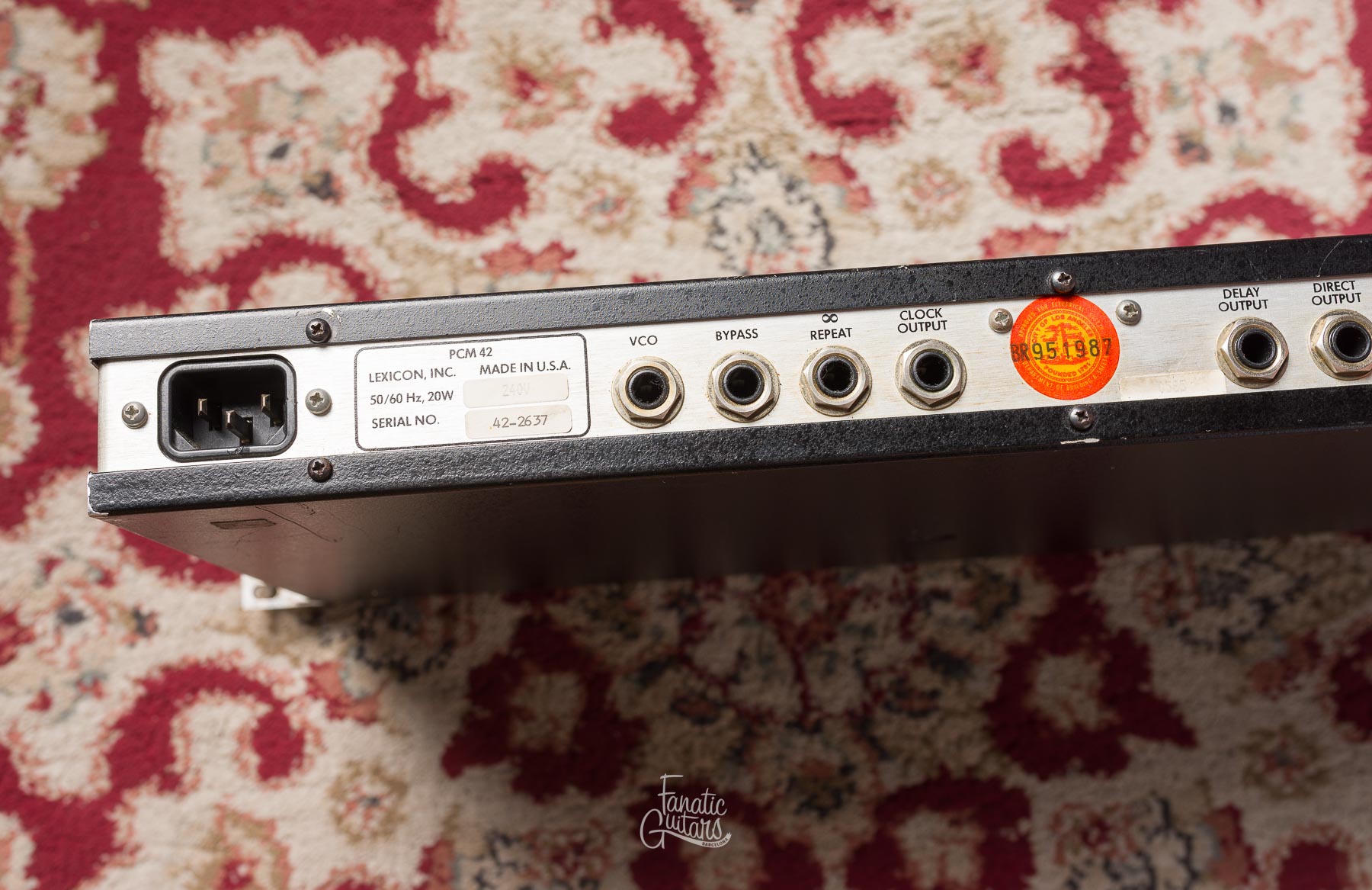 Lexicon PCM 42 Digital Delay Processor #42-2637 Segunda Mano