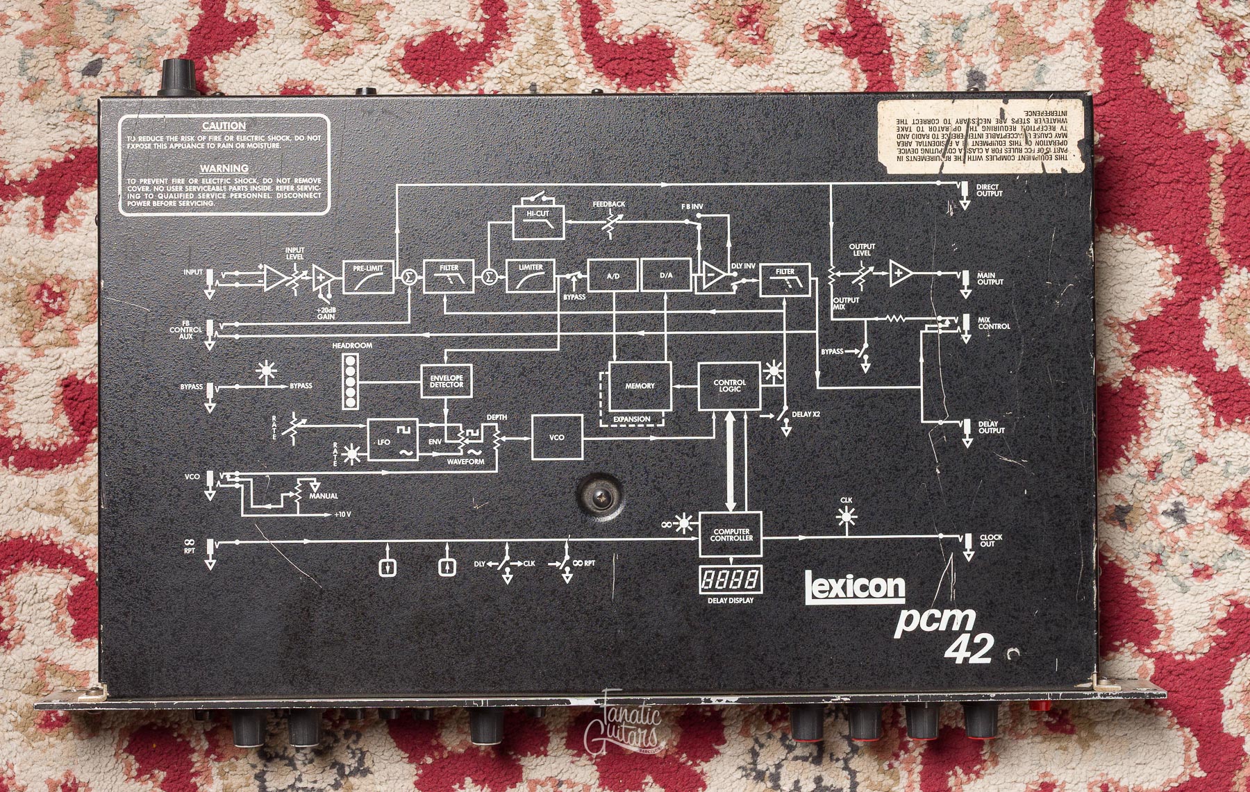 Lexicon PCM 42 Digital Delay Processor #42-2637 Segunda Mano