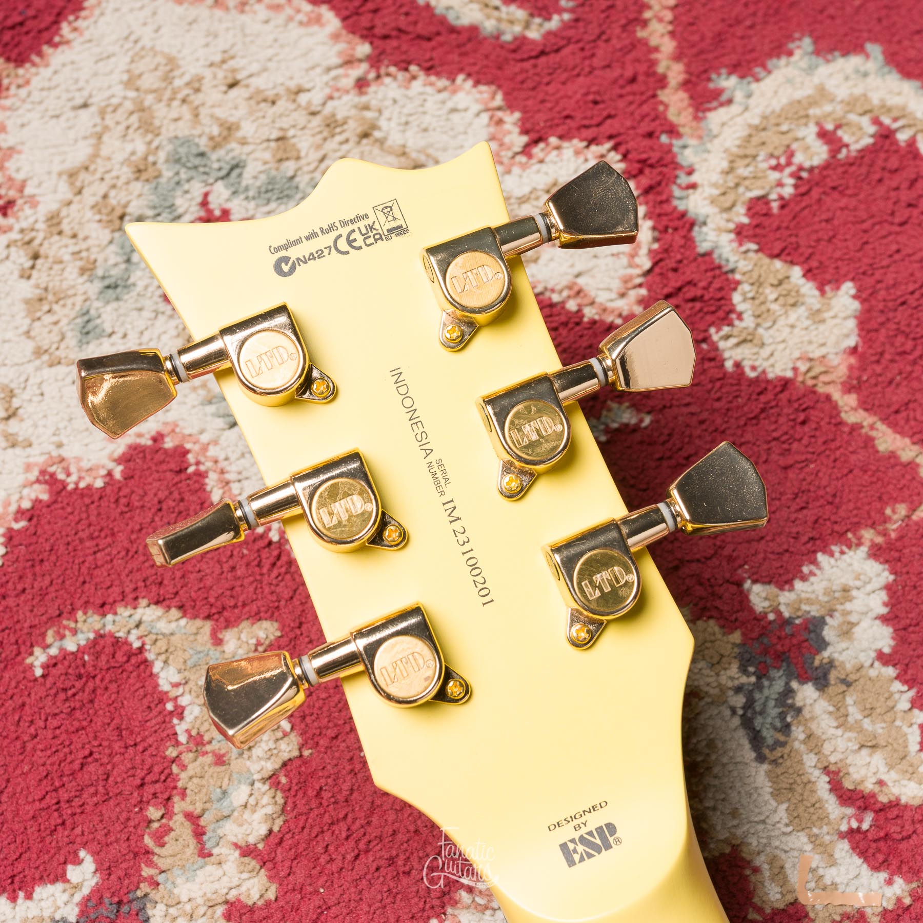 LTD EC-256 - Vintage Gold Satin #IM23100201 Segunda Mano