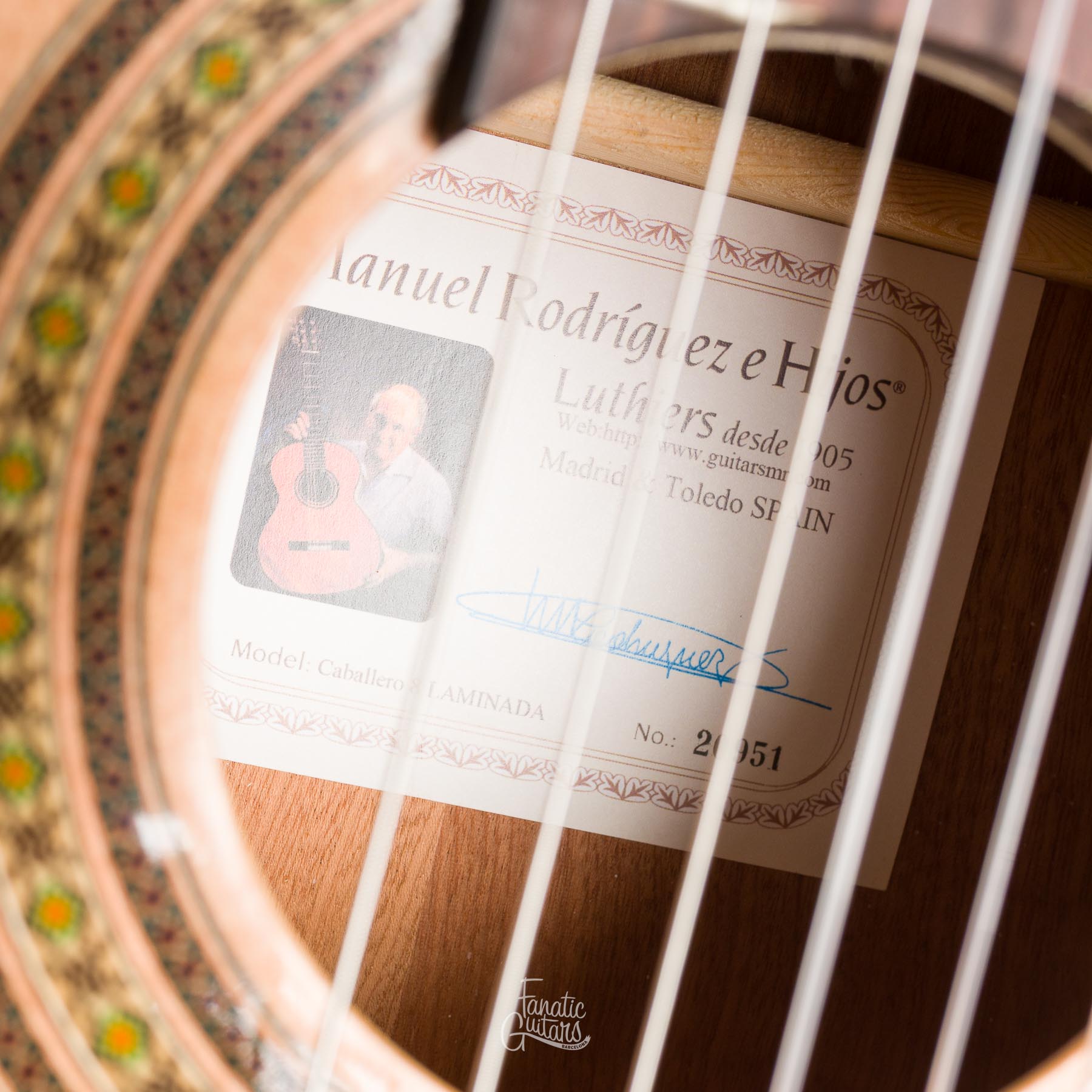 Manuel Rodríguez Caballero C8 Classical Guitar