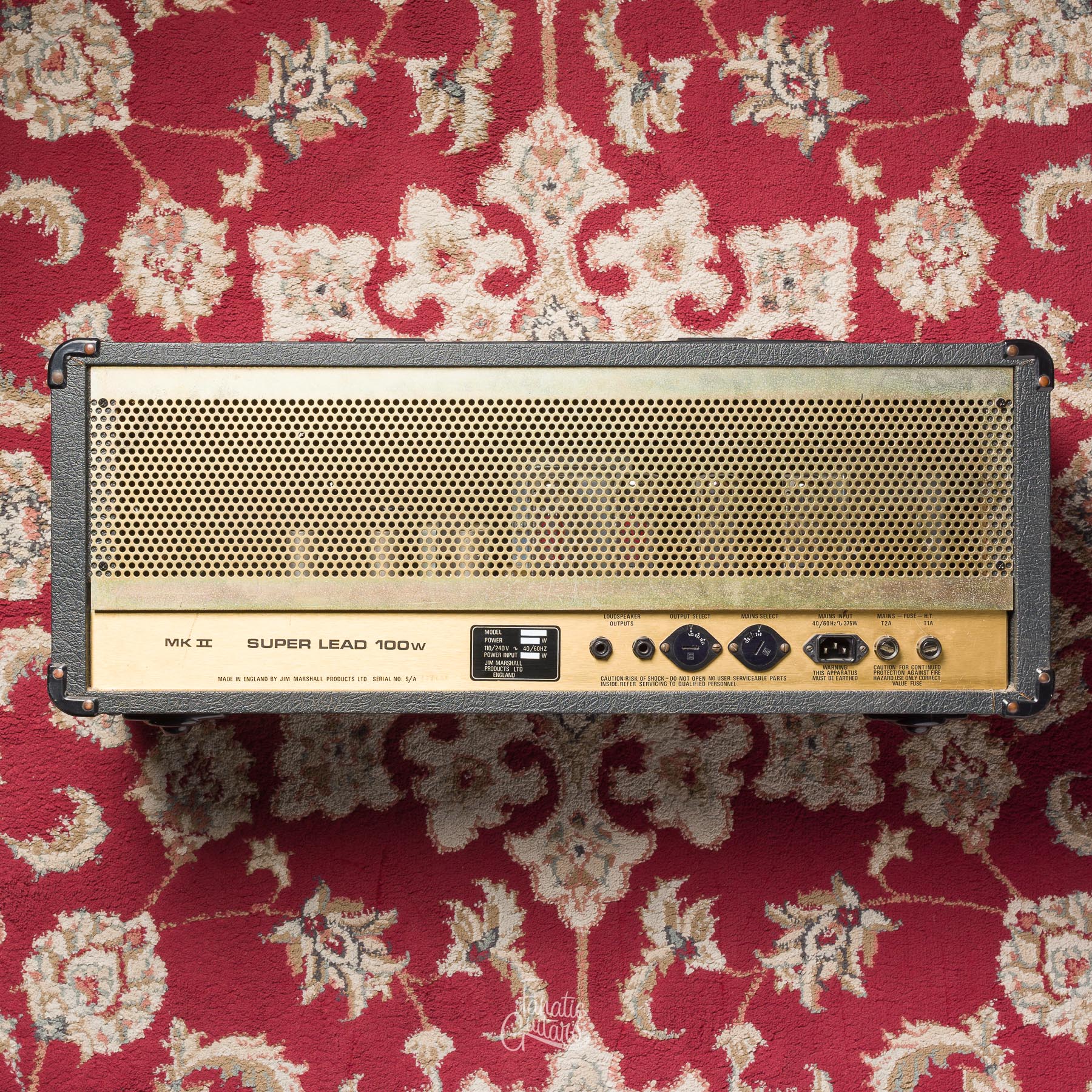 Marshall JCM800 1959 Super Lead 100W MKII #12863R Segunda Mano