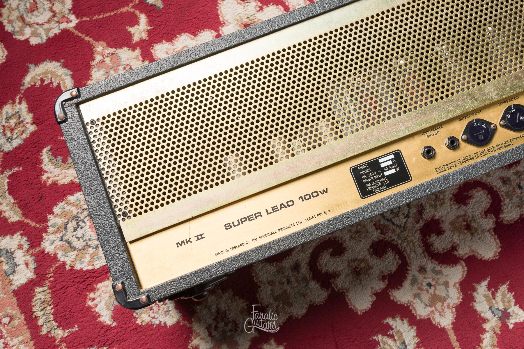 Marshall JCM800 1959 Super Lead 100W MKII #12863R Segunda Mano