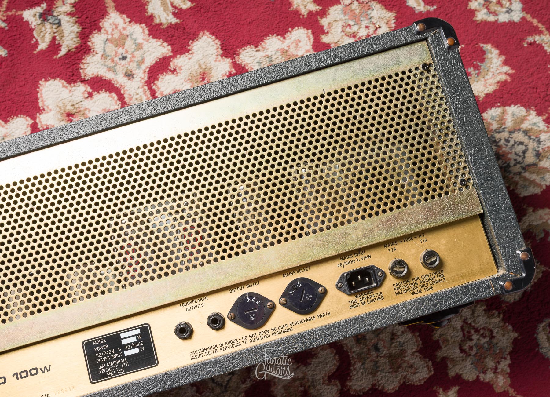 Marshall JCM800 1959 Super Lead 100W MKII #12863R Segunda Mano