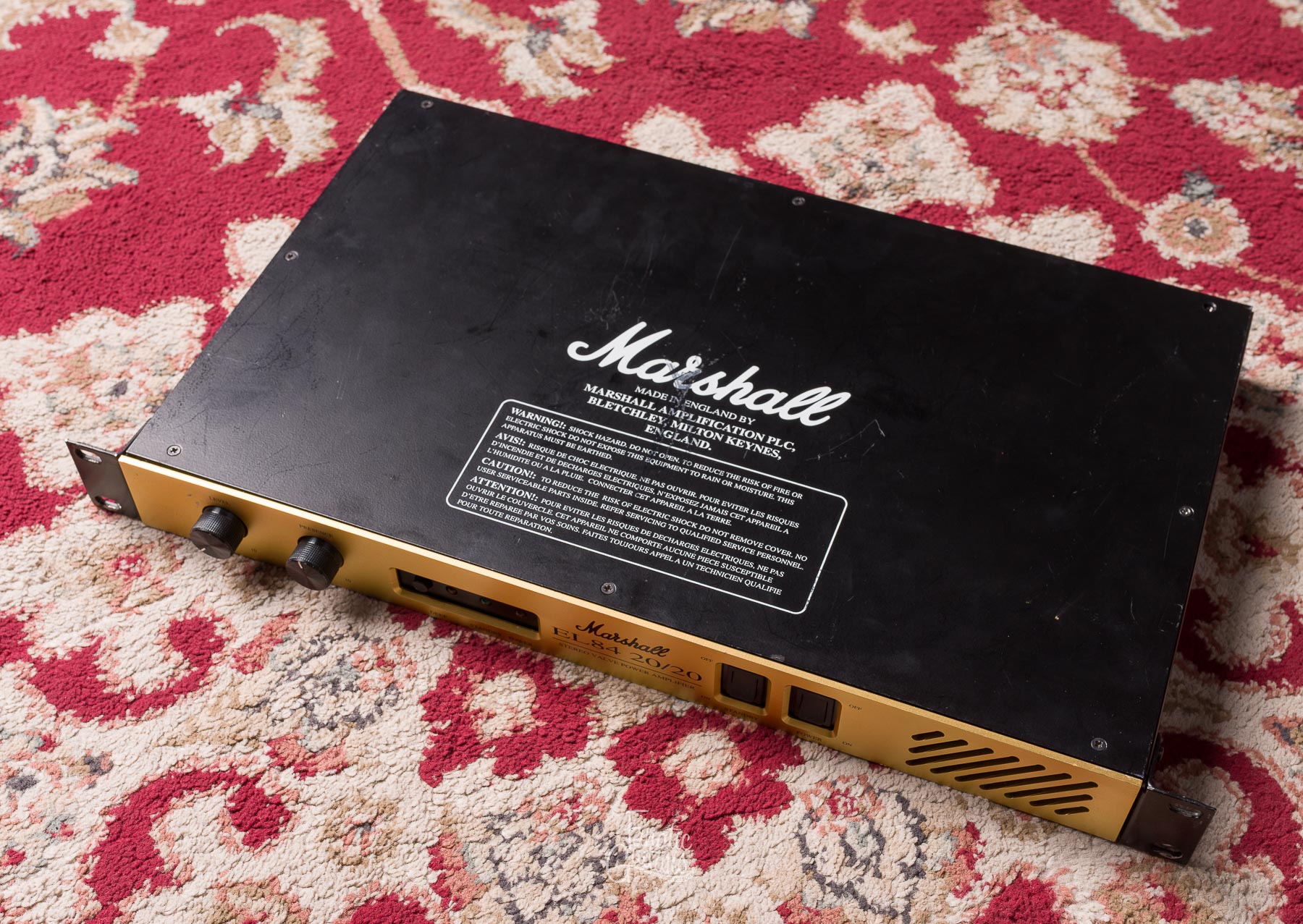 Marshall EL84 20/20 Stereo Valve Power Amplifier #M-1997-49-1834-A Second Hand