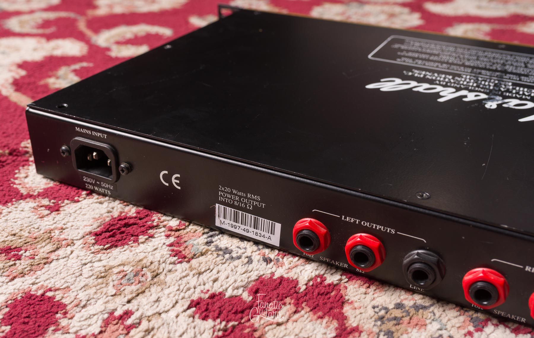 Marshall EL84 20/20 Stereo Valve Power Amplifier #M-1997-49-1834-A Second Hand