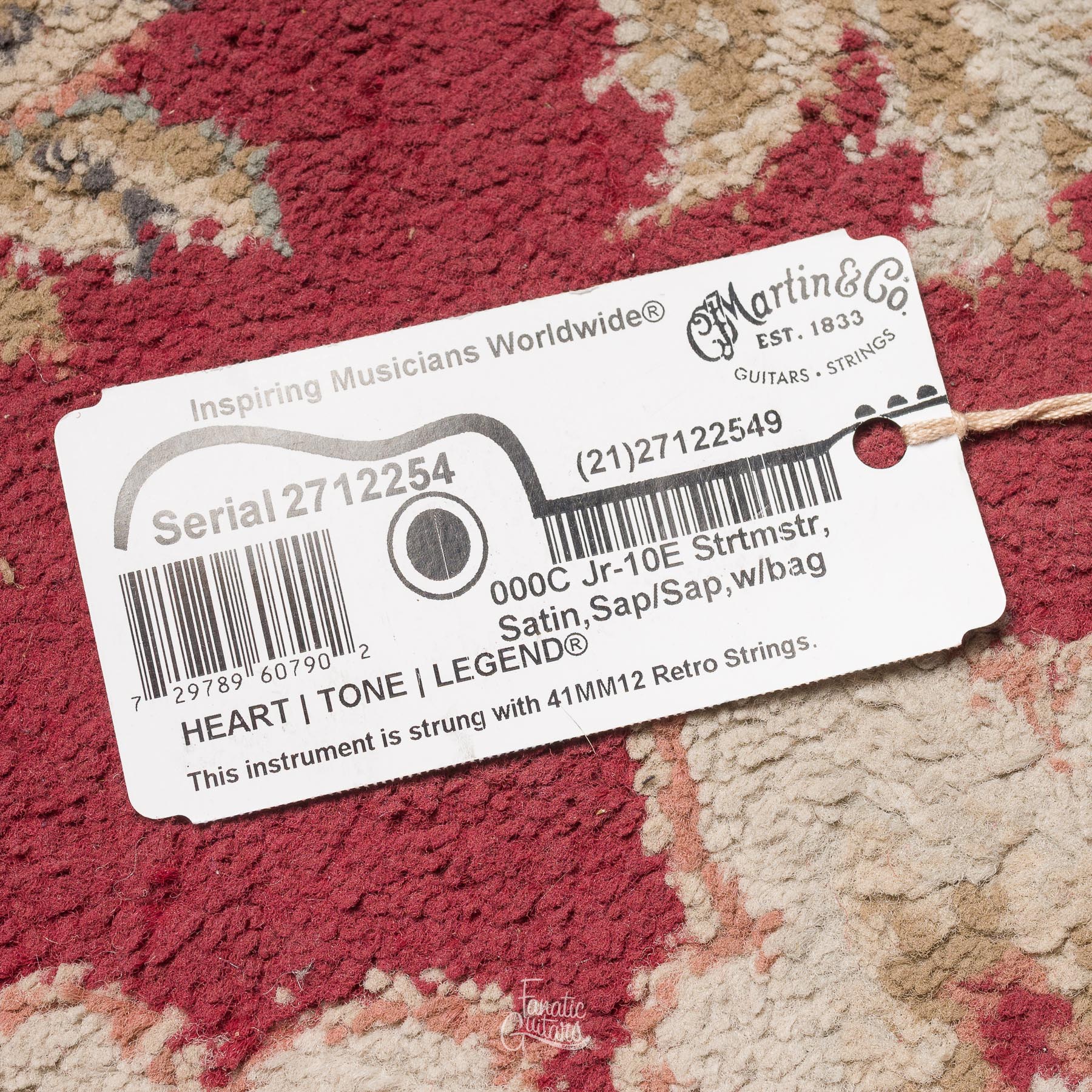 Martin 000C JR-10E Sapele #2712254 Segunda Mano