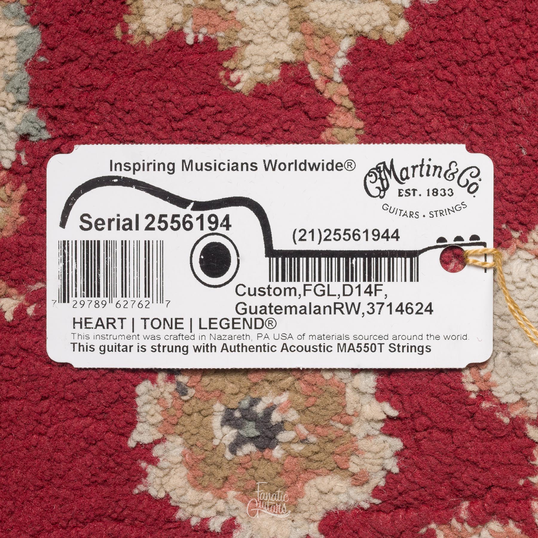 Martin Custom Shop D-40 #2556194 Segunda Mano