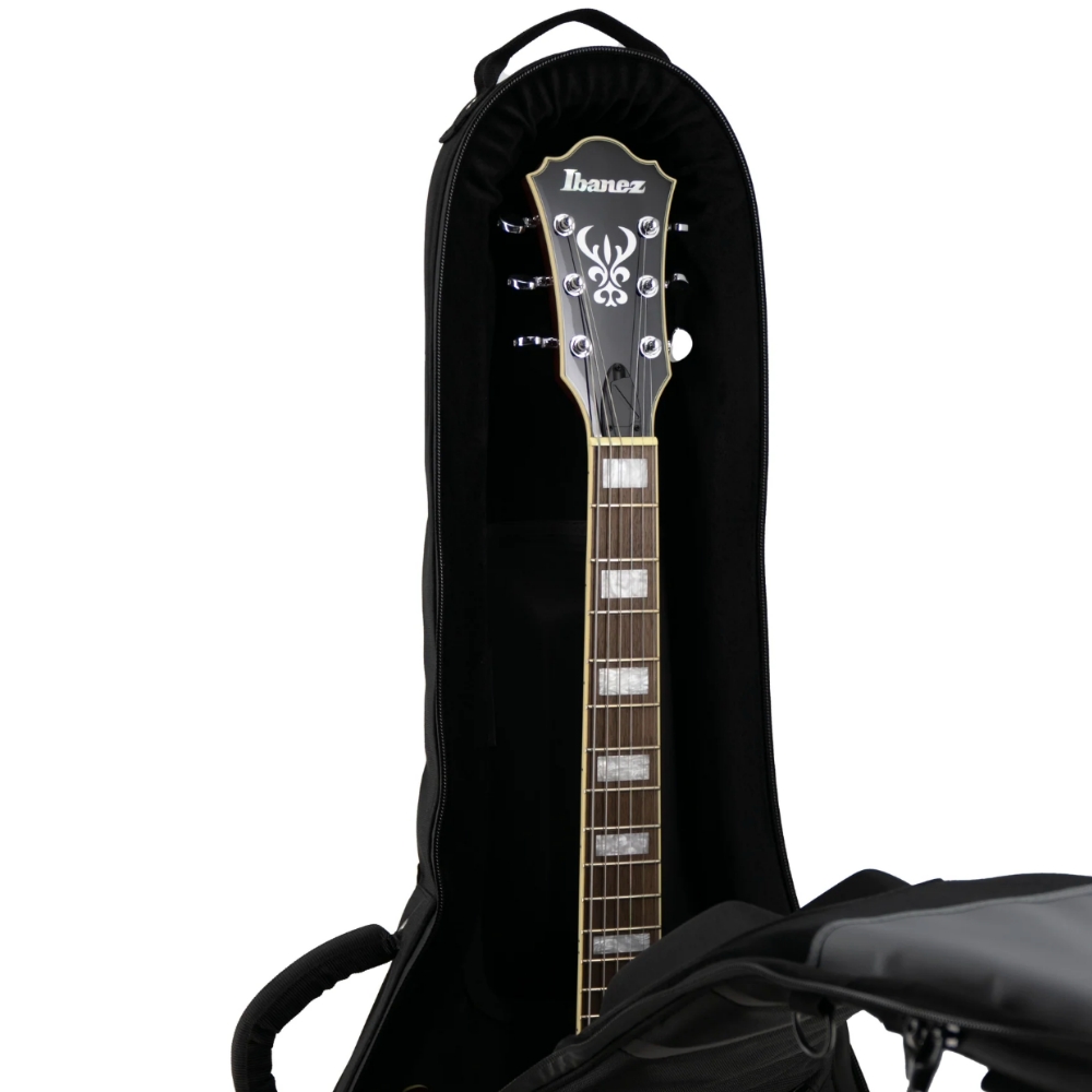 MONO Vertigo Ultra Semi-Hollow Funda Guitarra Eléctrica, Negro