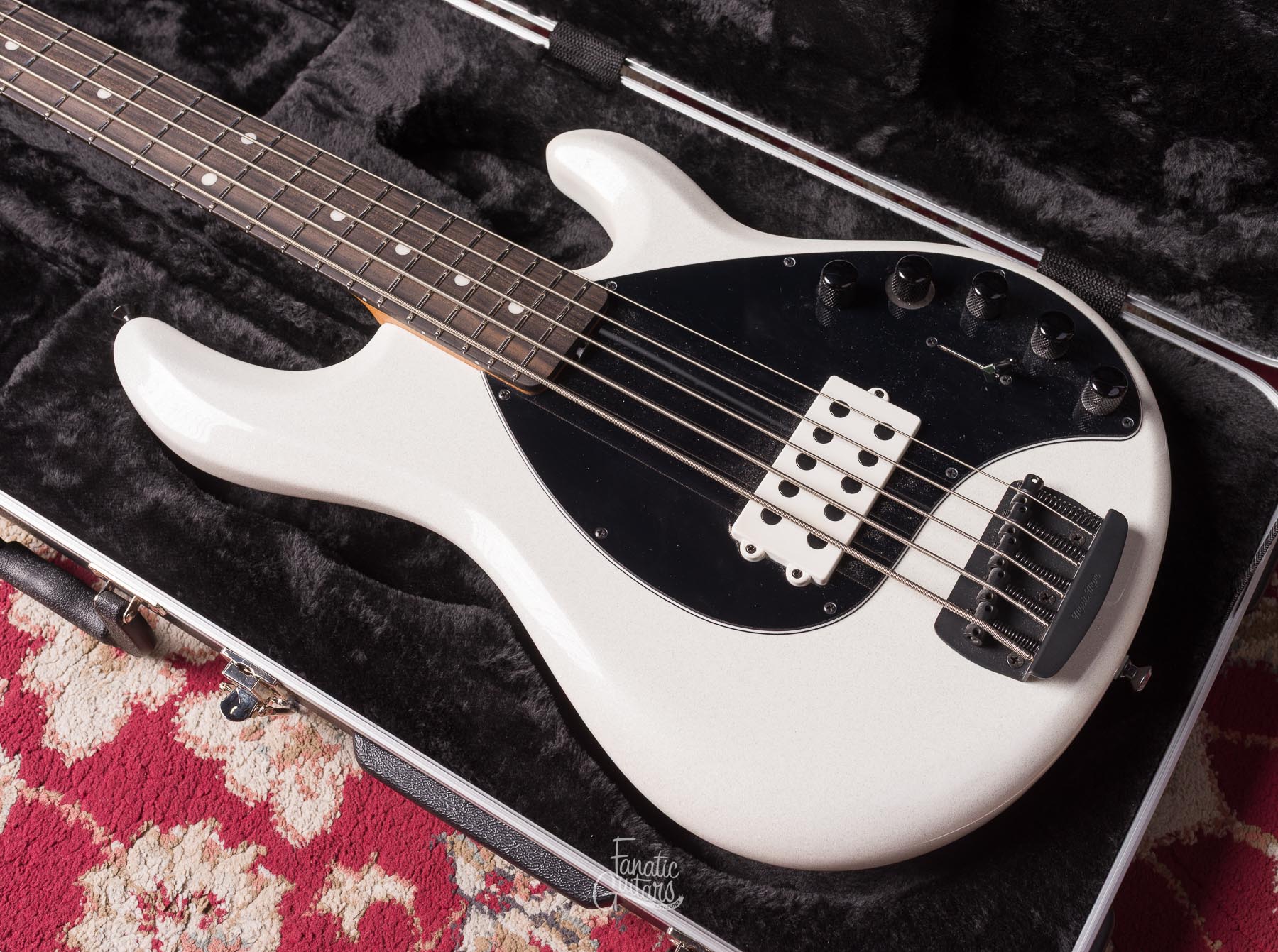 Music Man DarkRay 5 - White Sparkle Ltd #S07942 Second Hand