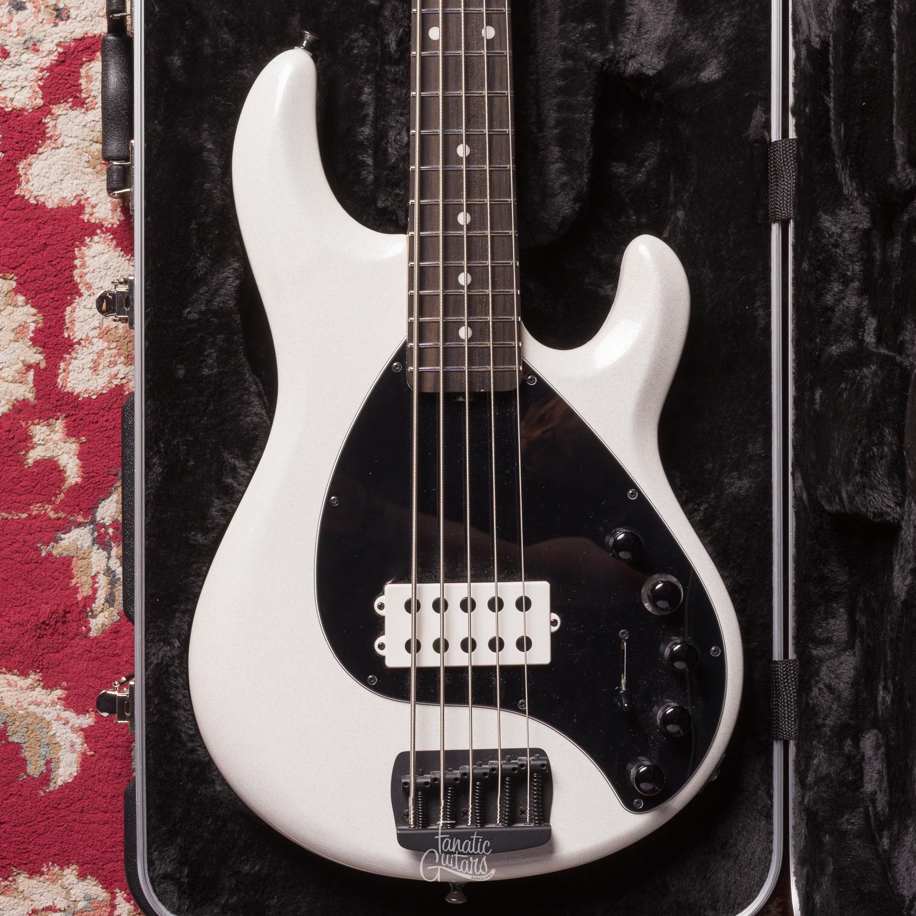 Music Man DarkRay 5 - White Sparkle Ltd #S07942 Second Hand