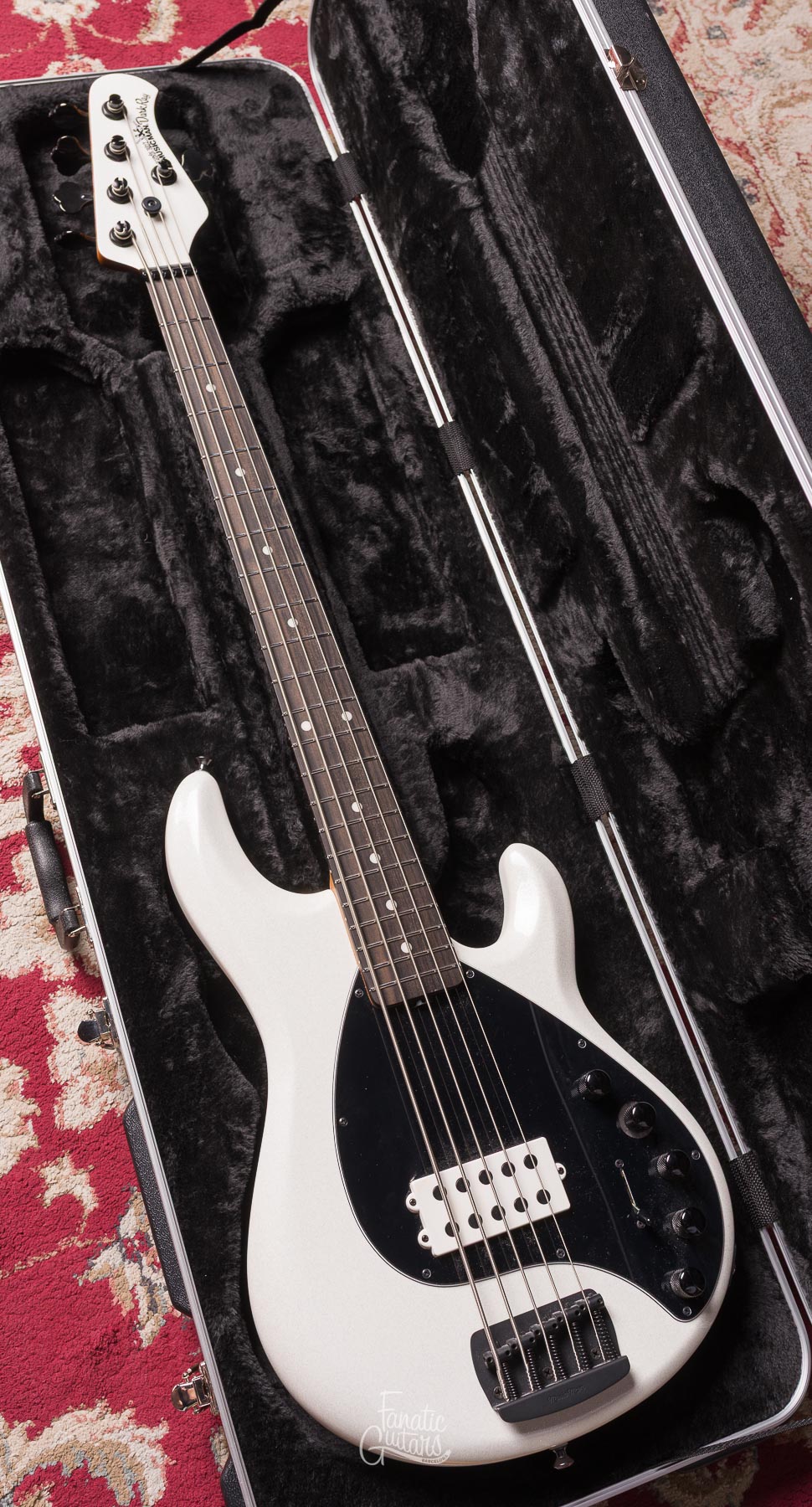 Music Man DarkRay 5 - White Sparkle Ltd #S07942 Second Hand