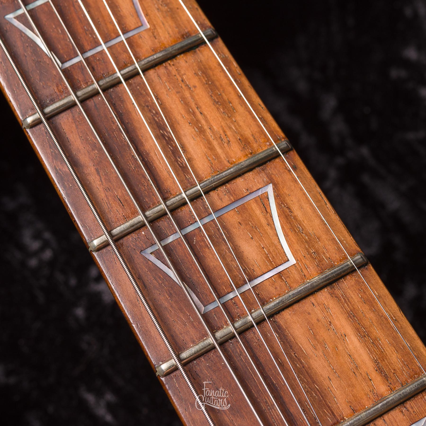 Patrick James Eggle Macon Single Cut - Island Blue Burst #30370 Second Hand