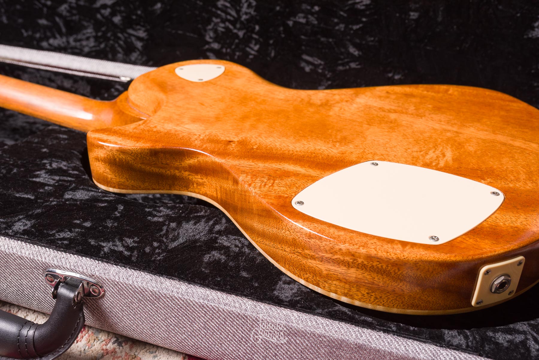 Patrick James Eggle Macon Single Cut - Island Blue Burst #30370 Second Hand