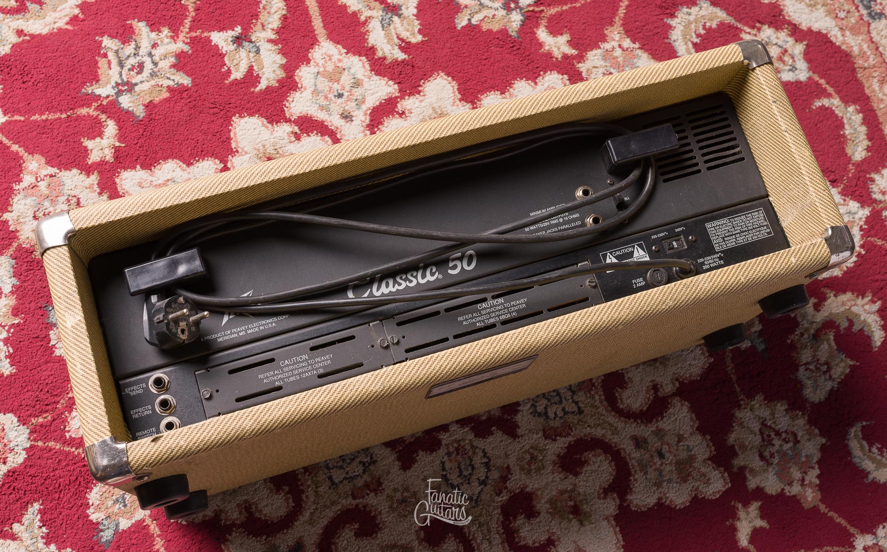 Peavey Classic 50 Head - Tweed #00-06786873 Second Hand