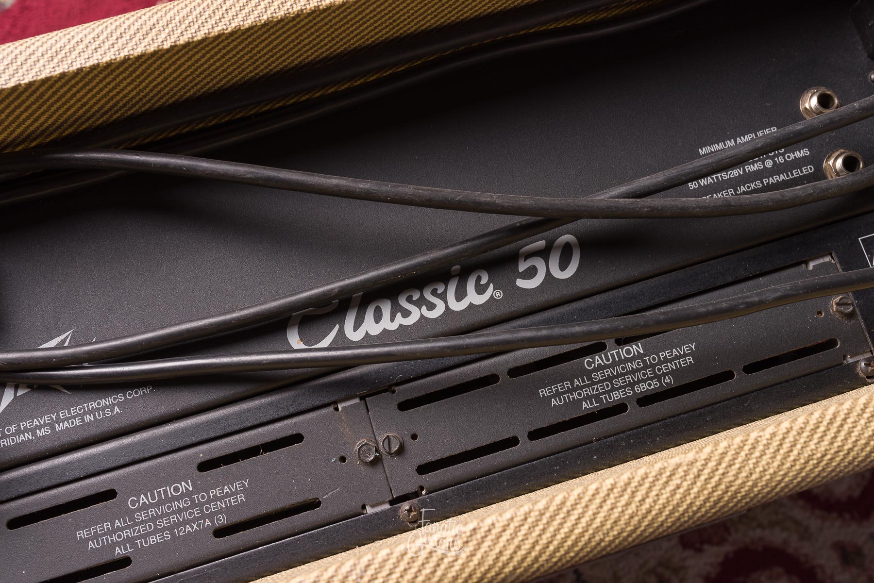 Peavey Classic 50 Head - Tweed #00-06786873 Second Hand