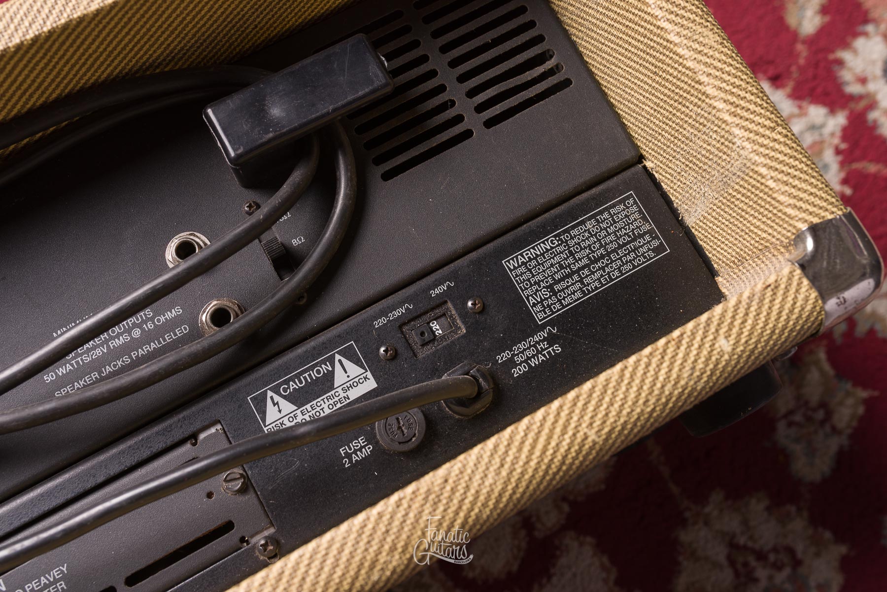 Peavey Classic 50 Head - Tweed #00-06786873 Second Hand