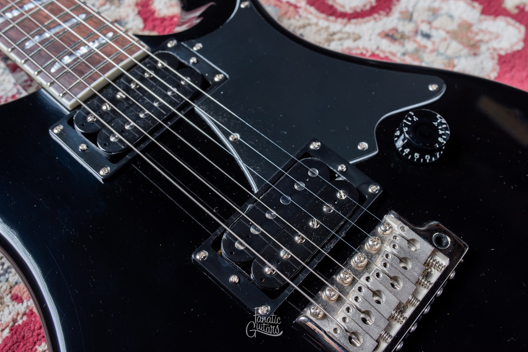 PRS SE Santana Signature Tremolo - Black #D11590 Second Hand