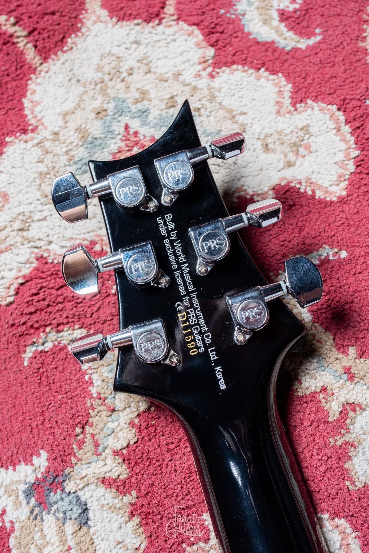 PRS SE Santana Signature Tremolo - Black #D11590 Second Hand