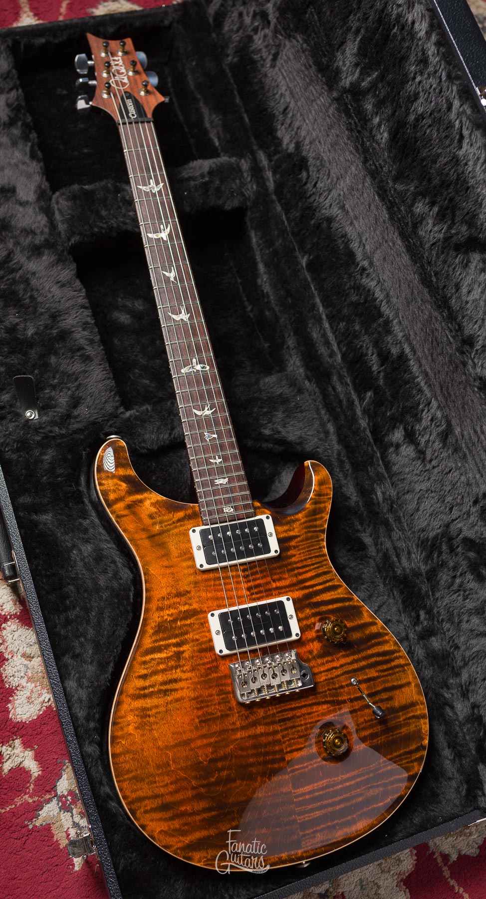 PRS Guitars Custom 24 - Orange Tiger #253658 Second Hand