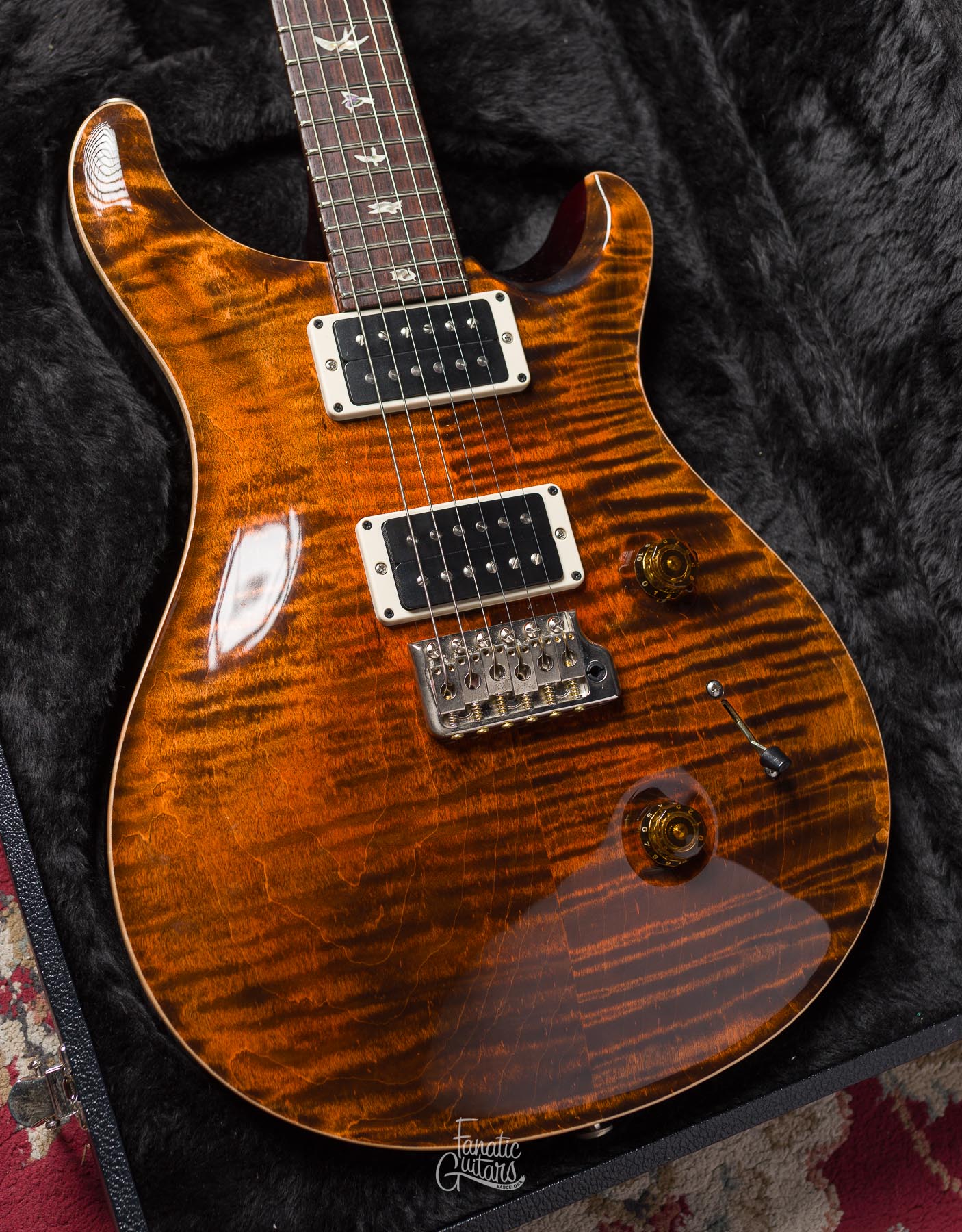 PRS Guitars Custom 24 - Orange Tiger #253658 Second Hand