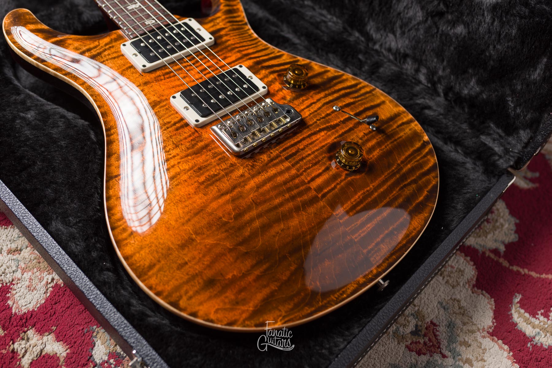 PRS Guitars Custom 24 - Orange Tiger #253658 Second Hand
