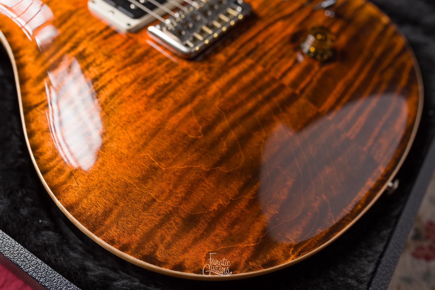 PRS Guitars Custom 24 - Orange Tiger #253658 Second Hand