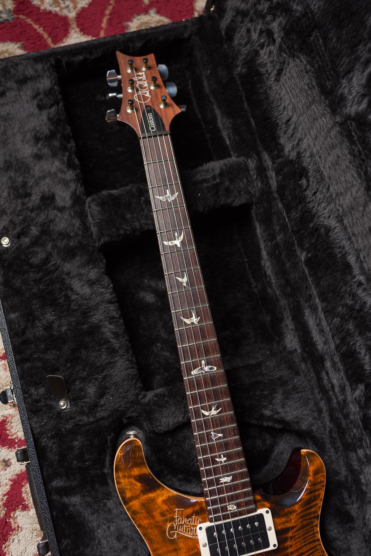 PRS Guitars Custom 24 - Orange Tiger #253658 Second Hand