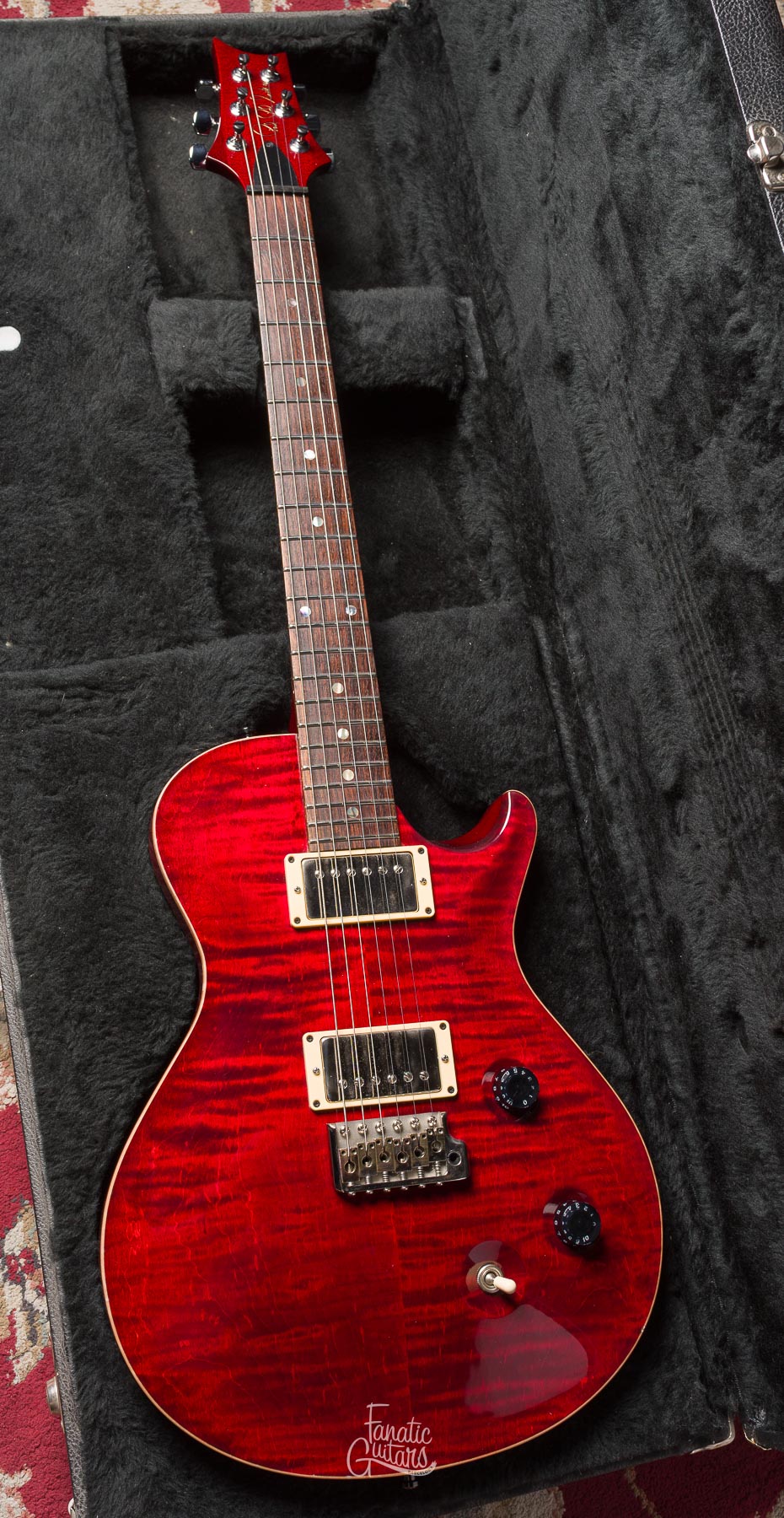 PRS Singlecut Standard 22 Trem - Black Cherry #375546 Segunda Mano