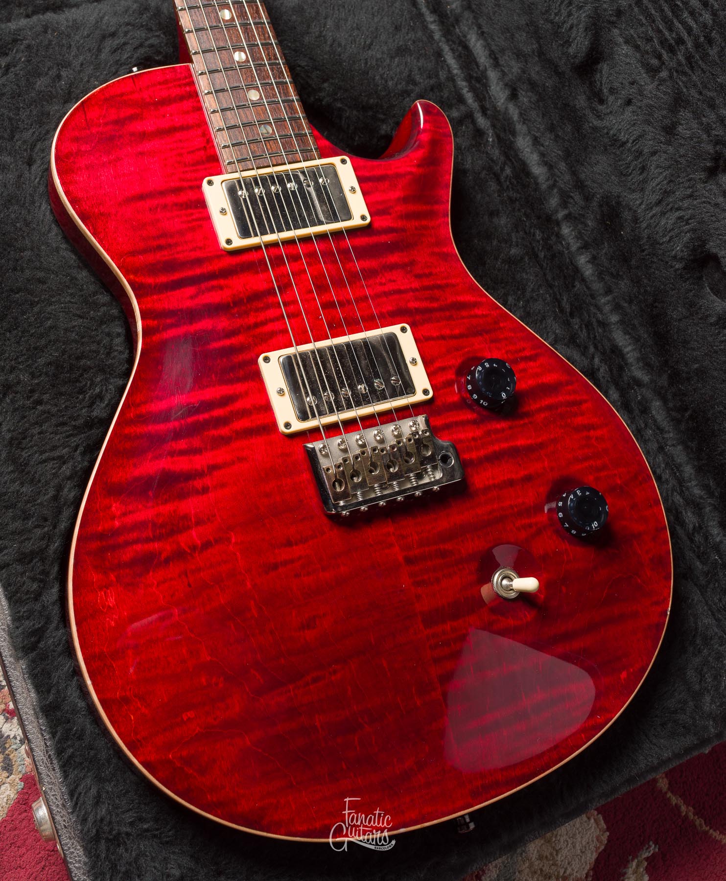 PRS Singlecut Standard 22 Trem - Black Cherry #375546 Segunda Mano