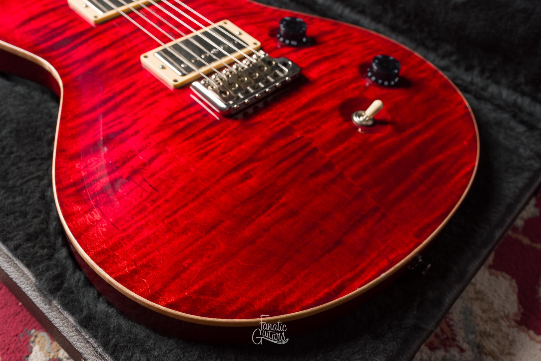 PRS Singlecut Standard 22 Trem - Black Cherry #375546 Segunda Mano