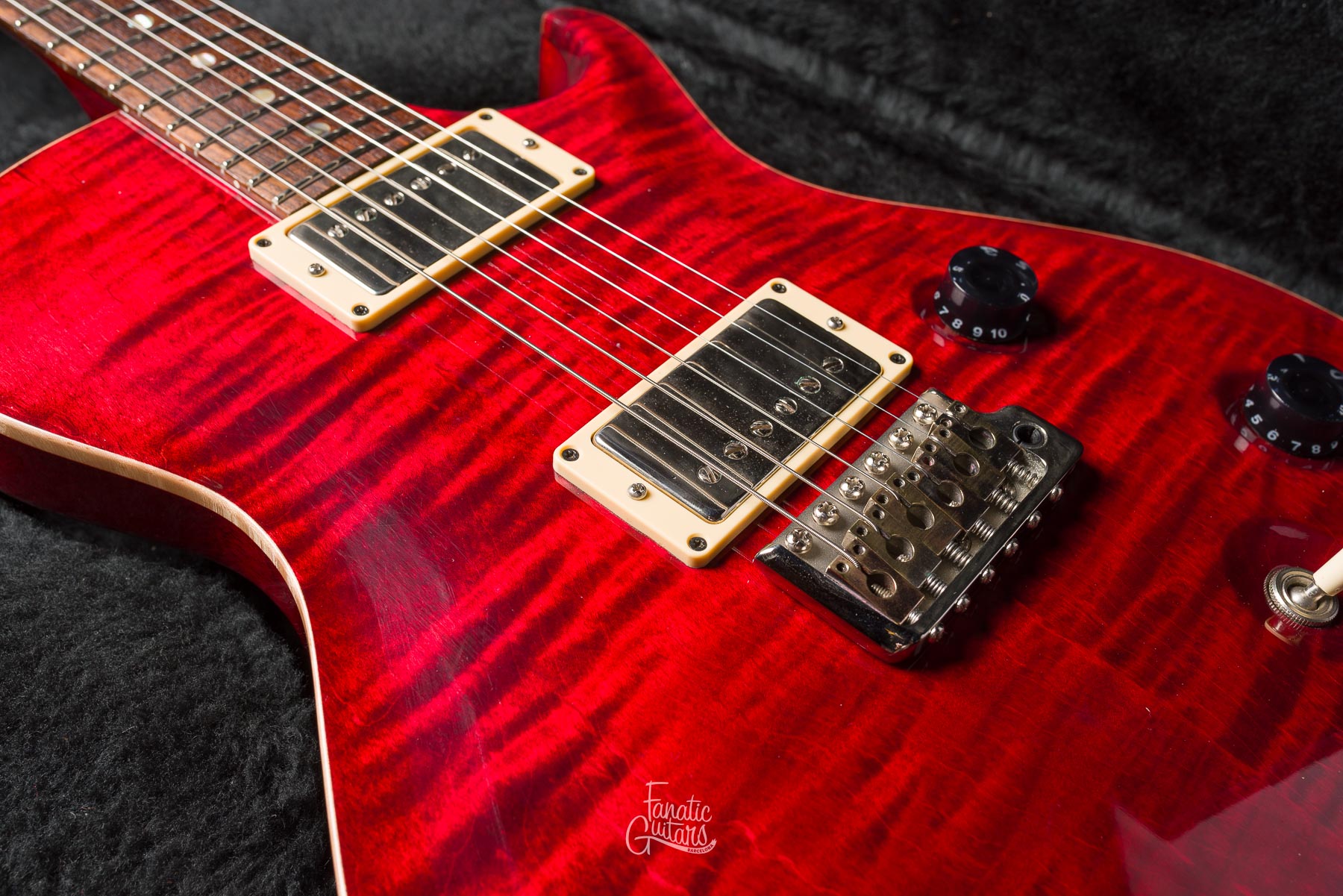 PRS Singlecut Standard 22 Trem - Black Cherry #375546 Segunda Mano