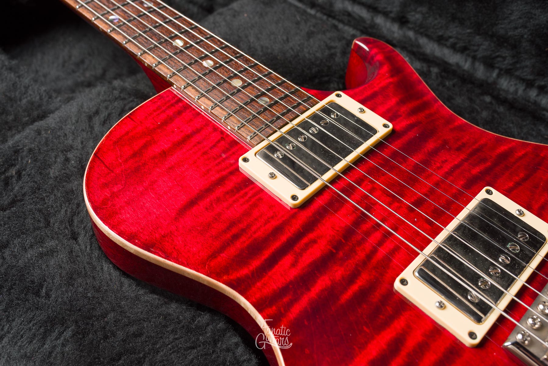 PRS Singlecut Standard 22 Trem - Black Cherry #375546 Segunda Mano
