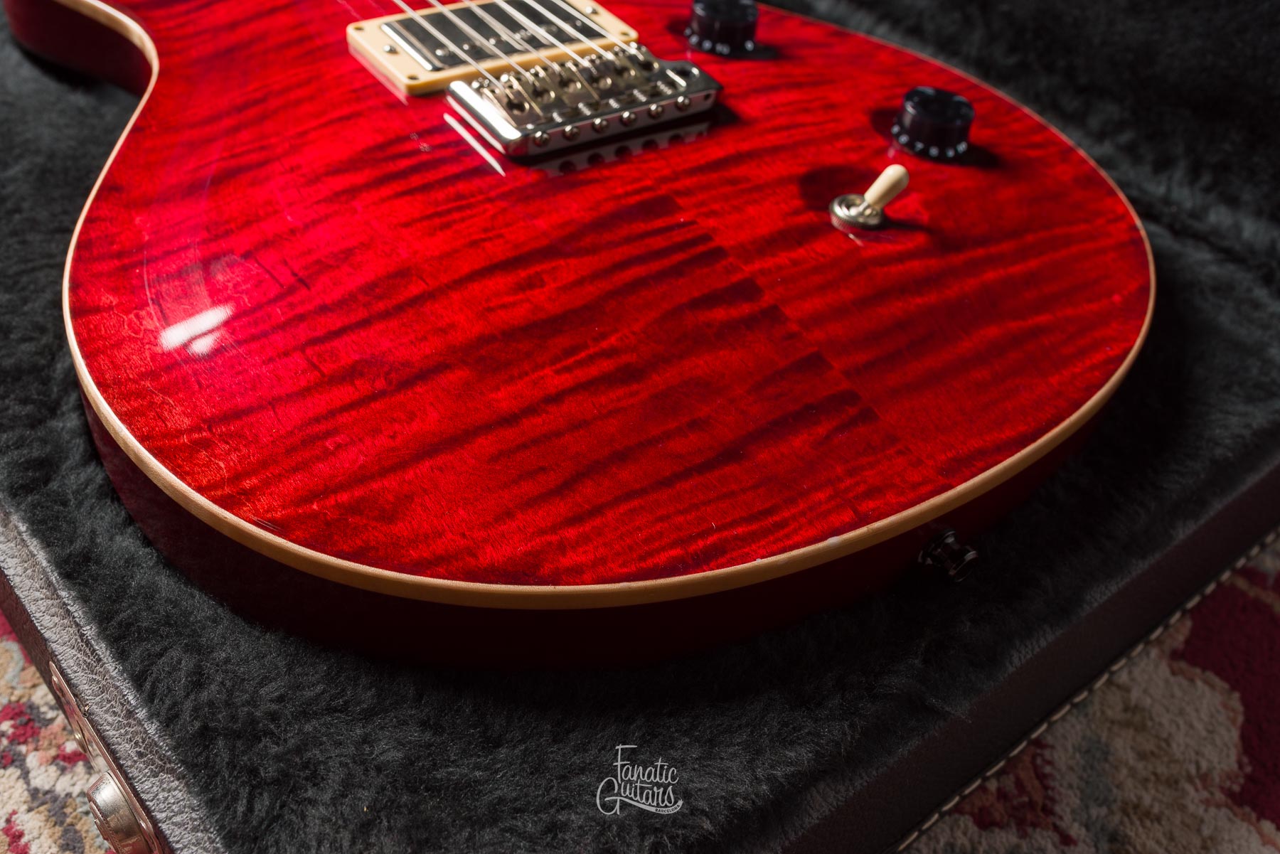 PRS Singlecut Standard 22 Trem - Black Cherry #375546 Segunda Mano