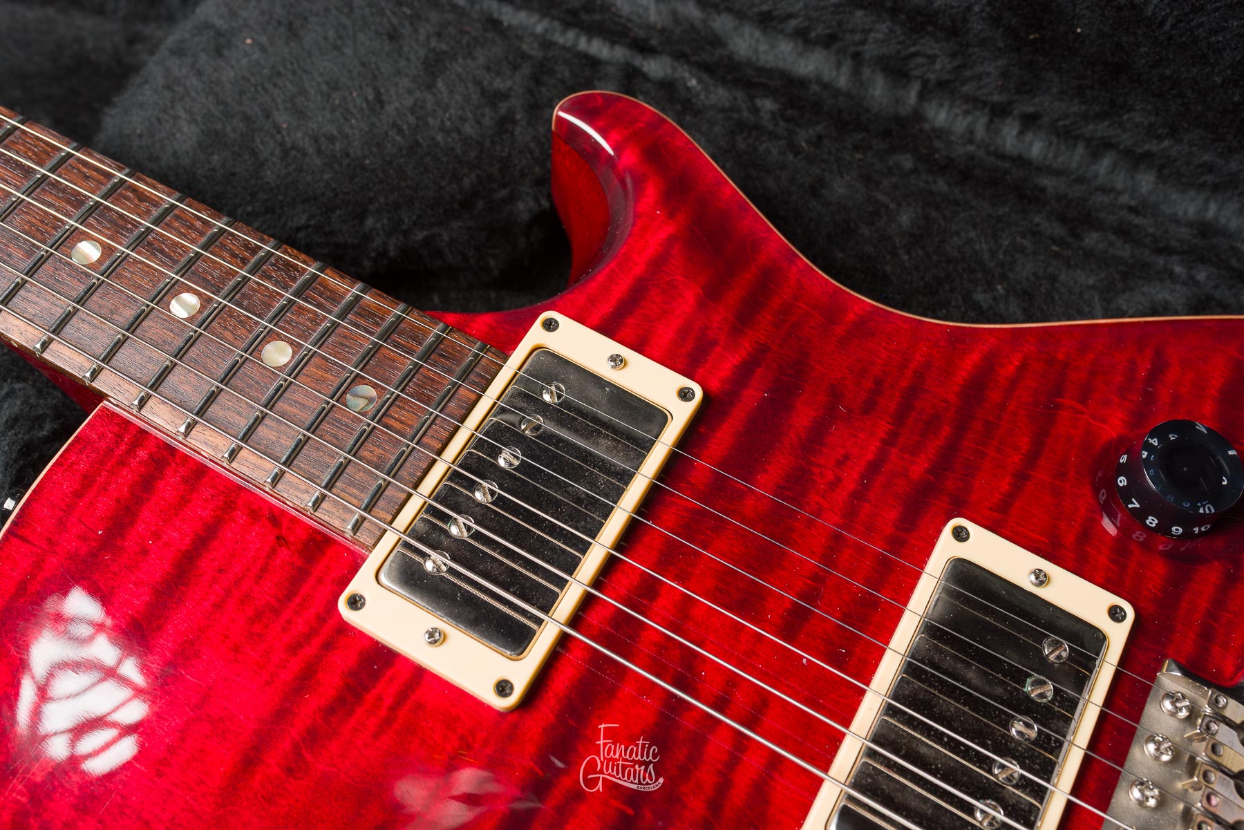 PRS Singlecut Standard 22 Trem - Black Cherry #375546 Segunda Mano